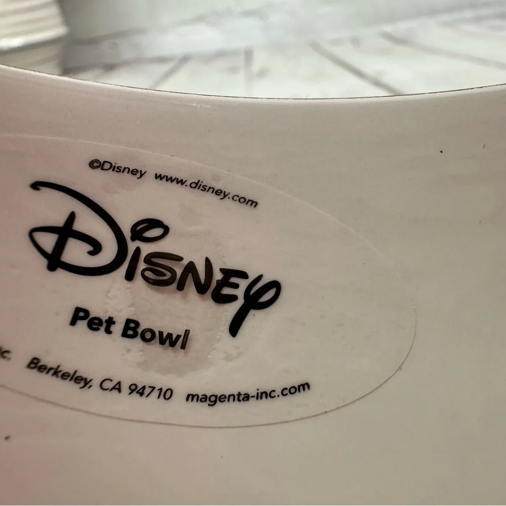 NWT rae dunn Disney Winnie the Pooh pet bowl farmhouse cottage neutral furry mom